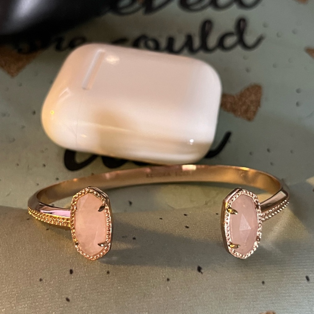 Kendra Scott Rose gold and pink bracelet